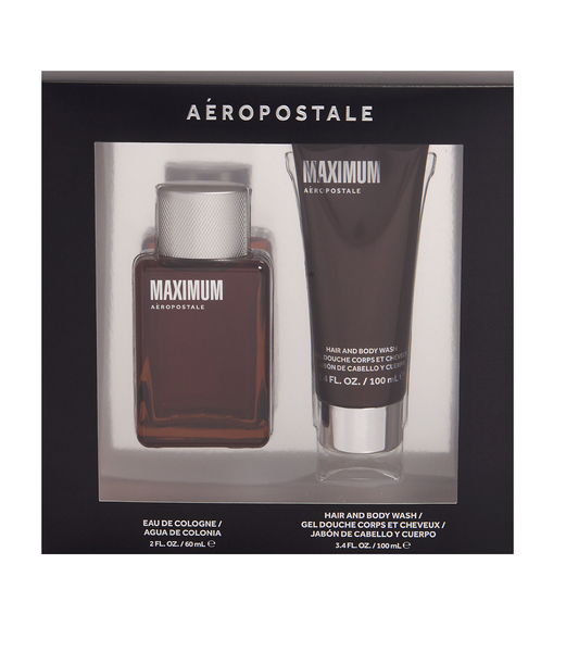 Aeropostale Maximum 2PCS Gift Set - 100ML EDC Spray + 100ML Shower Gel (Men)