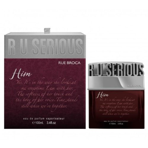 Afnan Rue Broca R U Serious Him 100ML EDP Spray (M) Afnan Rue Broca R U Serious Him 100ML EDP Spray (M)