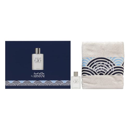 Giorgio Armani Acqua Di Gio 2PCS Gift Set - 100ML EDT Spray + Beach Towel (Men) Giorgio Armani Acqua Di Gio 2PCS Gift Set - 100ML EDT Spray + Beach Towel (Men)