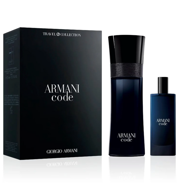 Giorgio Armani Armani Code 2PCS Gift Set - 125ML EDT Spray + 15ML EDT Spray (Men)