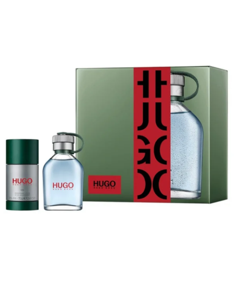 Hugo Boss Man (Green) Gift Set - 75ML EDT Spray + 75G Deodorant (Men) Hugo Boss Man (Green) Gift Set - 75ML EDT Spray + 75G Deodorant (Men)