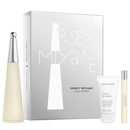 Issey Miyake 3PCS Gift Set - 100ML EDT Spray + 10ML EDT Spray + 50ML Body Lotion (Women)