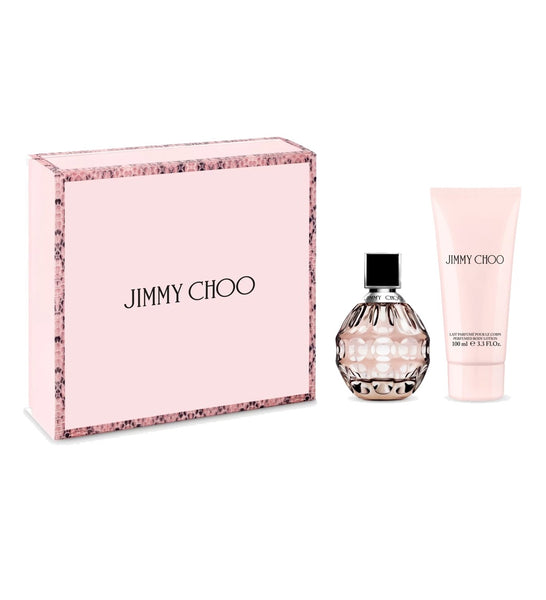 Jimmy Choo Gift Set - 60ML EDP Spray + 100ML Body Lotion (Women)