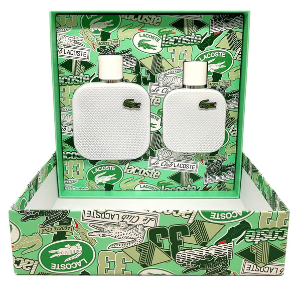 Lacoste Blanc 2PCS Gift Set - 100ML EDT Spray + 50ML EDT Spray (Men)