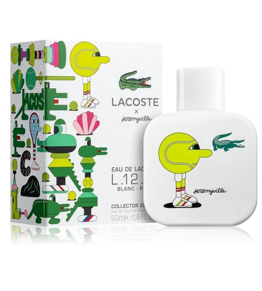 Lacoste x Jeremyville Eau De Lacoste Blanc Pure (Collector's Edition) 50ML EDT Spray (M)