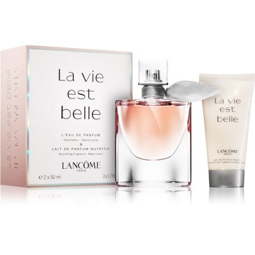 Lancome La Vie Est Belle 2PCS Gift Set - 50ML EDP Spray + 50ML Body Lotion (Women)