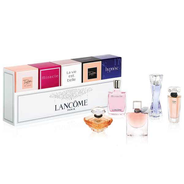 Lancome Miniature Gift Set - Hypnose 5ML EDP + Tresor 7.5ML EDP + La Vie Est Belle 4ML EDP + Miracle 5ML EDP + Tresor In Love 5ML EDP (Women)