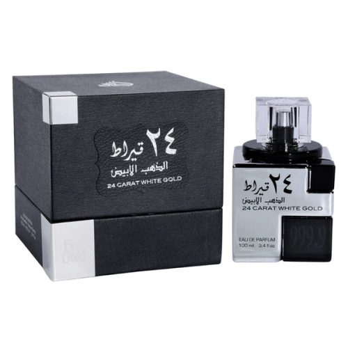 Lattafa 24 Carat White Gold 100ML EDP Spray (W)(M)