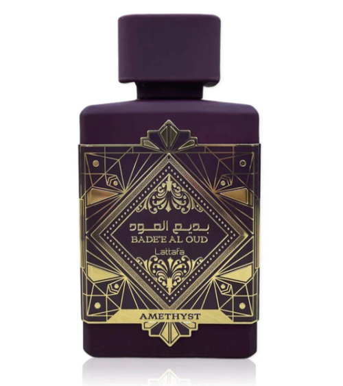 Lattafa Bade'e Al Oud Amethyst 100ML EDP Spray (W)(M) Lattafa Bade'e Al Oud Amethyst 100ML EDP Spray (W)(M)