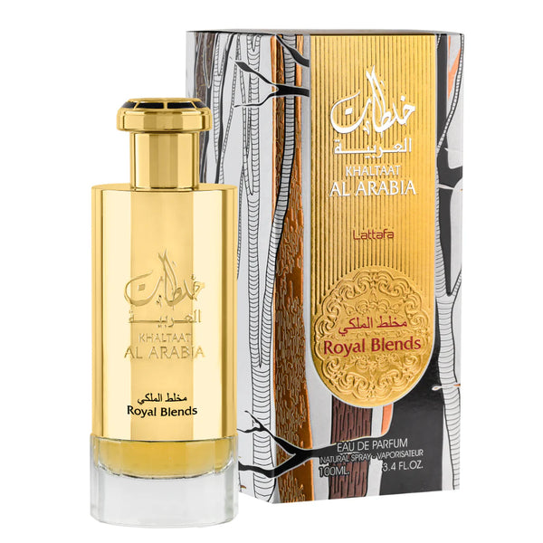 Lattafa Khaltaat Al Arabia Royal Blends Gold 100ML EDP Spray (W)(M)