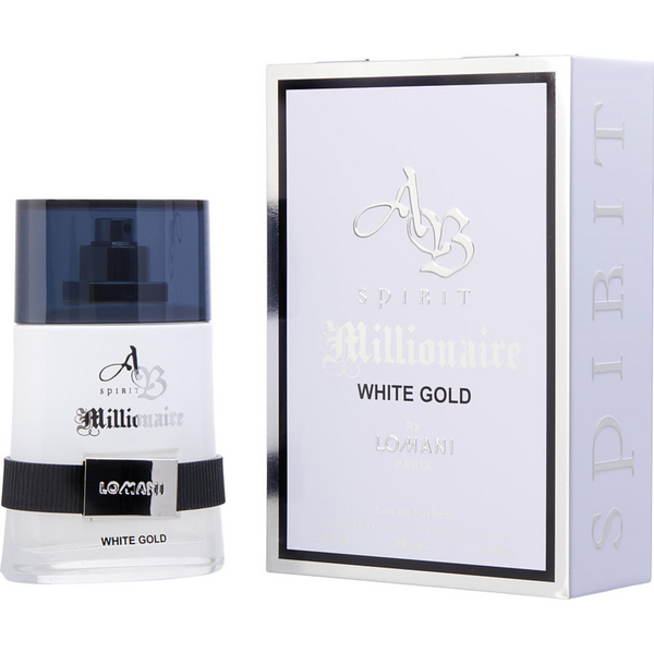 Lomani AB Spirit Millionaire White Gold 100ML EDP Spray (M)