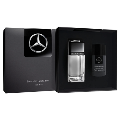 Mercedes Benz Select Gift Set - 50ML EDT Spray + 75G Deodorant Stick (Men) Mercedes Benz Select Gift Set - 50ML EDT Spray + 75G Deodorant Stick (Men)