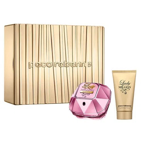 Paco Rabanne Lady Million Empire 2PCS Gift Set - 50ML EDP Spray + 75ML Body Lotion (Women)