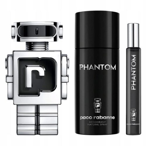 Paco Rabanne Phantom Gift Set - 100ML EDT Spray + 150ML Deodorant Spray + 10ML Travel Spray (Men) Paco Rabanne Phantom Gift Set - 100ML EDT Spray + 150ML Deodorant Spray + 10ML Travel Spray (Men)