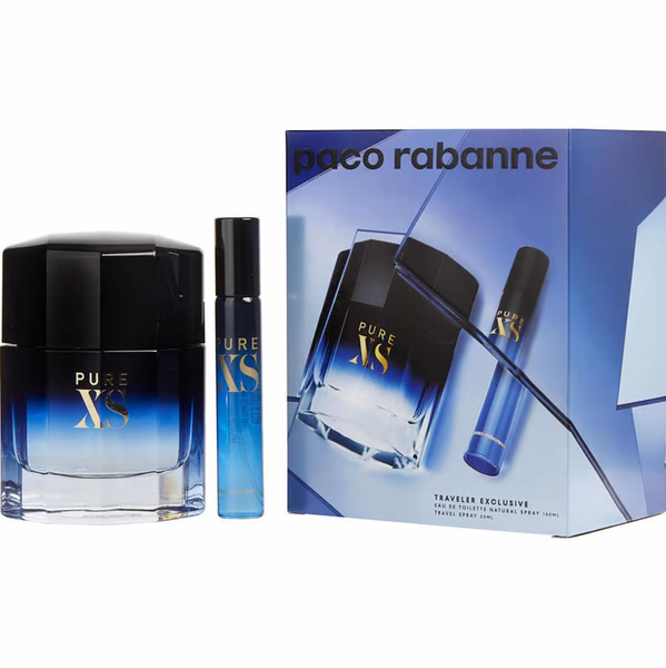 Paco Rabanne Pure XS Gift Set - 100ML EDT Spray + 20ML EDT Spray (Men)
