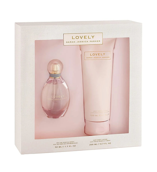 Sarah Jessica Parker SJP Lovely 2PCS Gift Set - 50ML EDP Spray + 200ML Body Lotion (Women)