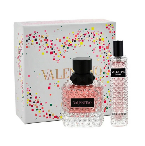 Valentino Donna Born In Roma 2PCS Gift Set - 50ML EDP Spray + 15ML EDP Spray (Women) Valentino Donna Born In Roma 2PCS Gift Set - 50ML EDP Spray + 15ML EDP Spray (Women)