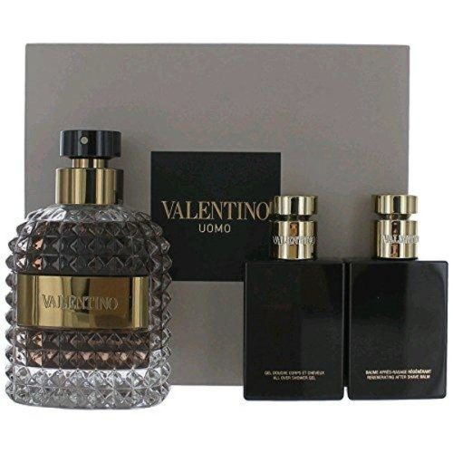 Valentino Uomo 3PCS Gift Set - 100ML EDT Spray + 50ML Shower Gel + 50ML After Shave (Men) Valentino Uomo 3PCS Gift Set - 100ML EDT Spray + 50ML Shower Gel + 50ML After Shave (Men)