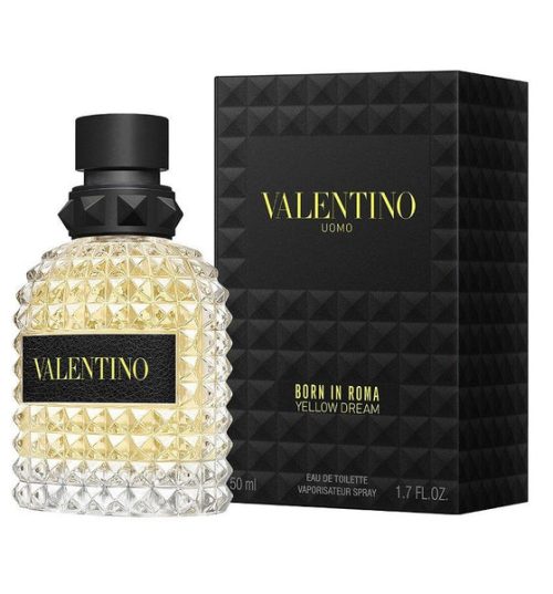 Valentino Uomo Born In Roma Yellow Dream EDT Spray (M)