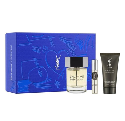 Yves Saint Laurent YSL L'Homme 3PCS Gift Set - 100ML EDT Spray + 50ML Shower Gel + 10ML EDT Spray (Men) Yves Saint Laurent YSL L'Homme 3PCS Gift Set - 100ML EDT Spray + 50ML Shower Gel + 10ML EDT Spray (Men)