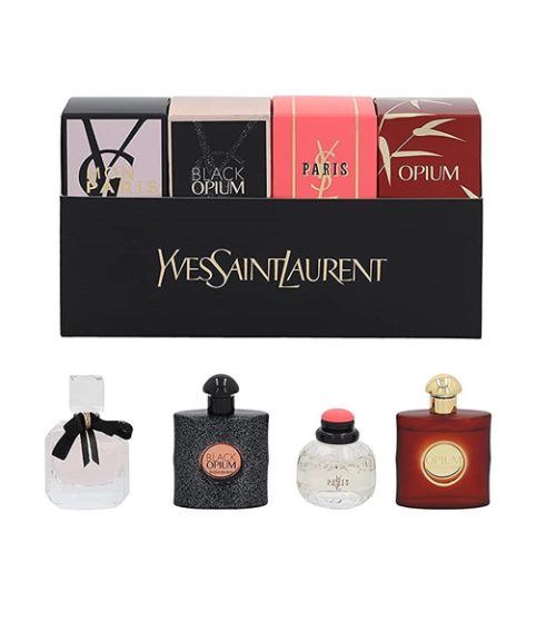 Yves Saint Laurent YSL Miniature Gift Set - 4 X 7.5ML (Opium EDT, Paris EDT, Black Opium EDP, Mon Paris EDP) (Women) Yves Saint Laurent YSL Miniature Gift Set - 4 X 7.5ML (Opium EDT, Paris EDT, Black Opium EDP, Mon Paris EDP) (Women)