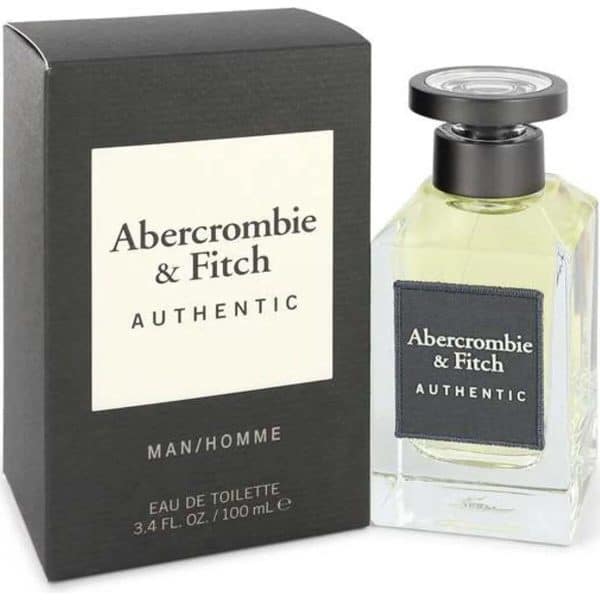 Abercrombie & Fitch Authentic Cologne for Men EDT 3.3 / 3.4 oz New In Box