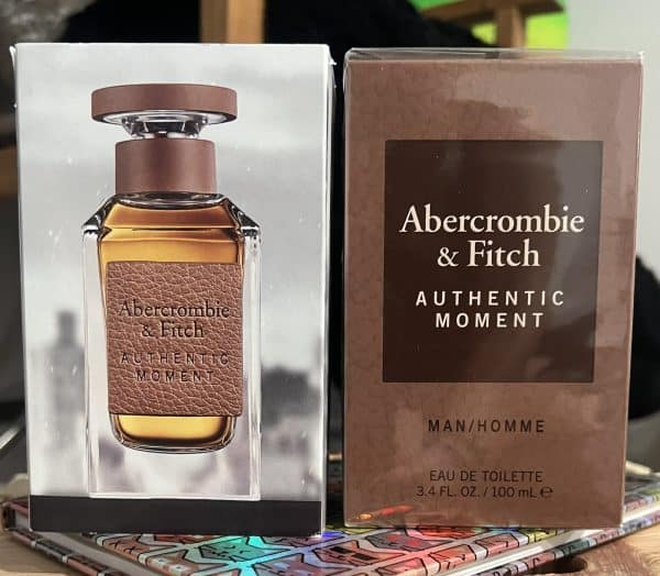 Abercrombie & Fitch AUTHENTIC MOMENT Men 3.4 oz 100 ml Eau De Toilette Spray Nib