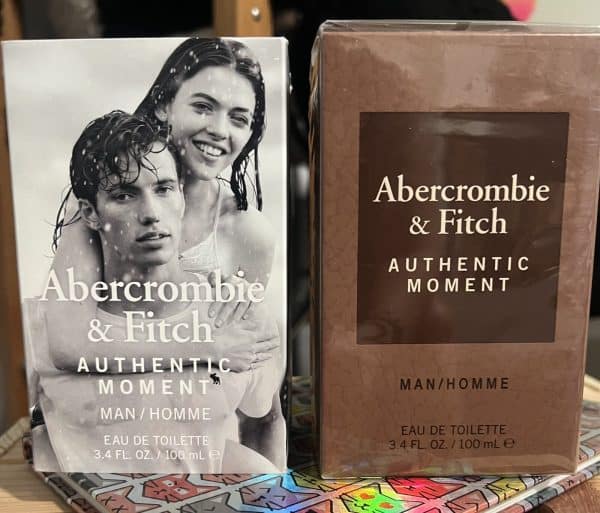 Abercrombie & Fitch AUTHENTIC MOMENT Men 3.4 oz 100 ml Eau De Toilette Spray Nib